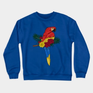 Parrot Floral Crewneck Sweatshirt